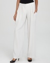 Refresh your day look with a new-season silhouette. These Theory pants boast fine pleated details in a crisp ivory hue.