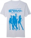 Get your Japanese Bond on in this cool Guess graphic tee.