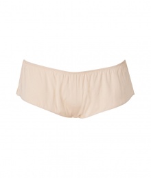 Stylish briefs made ​.​.from fine nude silk - Wonderfully comfortable and pleasant on the skin, thanks to the stretch content - With a broad band and sexy side slits - Perfect, snug fit - Stylish, sexy, seductive - Fits under (almost) all outfits