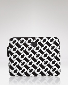 Gadget gear goes retro with DIANE von FURSTENBERG's printed laptop sleeve; a chic essential for the techie about town. Gadget gear goes retro with DIANE von FURSTENBERG's printed laptop sleeve; a chic essential for the techie about town.
