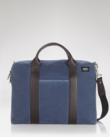 Head to and from work with this handsome and durable brief from the ever-innovative Jack Spade. It's rendered in soft cotton and organized for quick, logical navigation, and features an adjustable shoulder strap that makes your commute easy. Head to and from work with this handsome and durable brief from the ever-innovative Jack Spade. It's rendered in soft cotton and organized for quick, logical navigation, and features an adjustable shoulder strap that makes your commute easy.