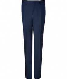 With their sharp modern fit luxe blend of wool and mohair, Burberry Londons Mansell trousers put a chic, sartorial spin on workwear - Flat front, side and buttoned back slit pockets, sharply creased leg, hidden hook and button closures, zip fly, belt loops, unfinished hemline for custom tailoring - Modern slim fit, narrow straight leg - Team with the matching blazer and a flawless button-down for work, or dress down with a pullover and Chelsea boots for weekday sophistication With their sharp modern fit luxe blend of wool and mohair, Burberry Londons Mansell trousers put a chic, sartorial spin on workwear - Flat front, side and buttoned back slit pockets, sharply creased leg, hidden hook and button closures, zip fly, belt loops, unfinished hemline for custom tailoring - Modern slim fit, narrow straight leg - Team with the matching blazer and a flawless button-down for work, or dress down with a pullover and Chelsea boots for weekday sophistication