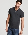 The slim fit logo polo, crafted with MARC BY MARC JACOBS' singular eye for craftmanship and on-trend style.