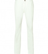 Achieve effortless style in these must-have pants from Closed - Button and zip closure, belt loops, off-seam pockets, back welt pockets with button, slim fit - Pair with a breezy button down, a V-neck cardigan, and trainers