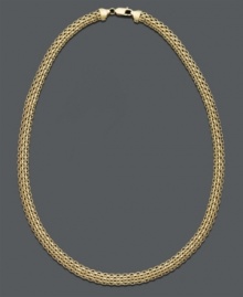 A simple chain that will take your look a long way. Unique Bombay Bismark design crafted in 14k gold. Approximate length: 17 inches. A simple chain that will take your look a long way. Unique Bombay Bismark design crafted in 14k gold. Approximate length: 17 inches.