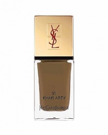 Indulge the impulse to color your nails. Flaunt color with pride. La Laque Couture is composed of a kaleidoscope of iconic shades, inspired by YSL creations and artistic legacies. Now available in 2 limited edition shades: No. 31 Khaky Arty and No.32 Rougge Expressionniste to complement the Contemporary Amazon look. Indulge the impulse to color your nails. Flaunt color with pride. La Laque Couture is composed of a kaleidoscope of iconic shades, inspired by YSL creations and artistic legacies. Now available in 2 limited edition shades: No. 31 Khaky Arty and No.32 Rougge Expressionniste to complement the Contemporary Amazon look.