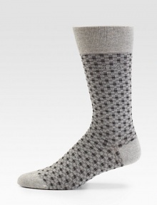A classic check print with logo embroidery adorns these comfortable, stretch cotton socks.Mid-calf height52% cotton/30% modal/16% polyamide/2% elastaneMachine washMade in Italy A classic check print with logo embroidery adorns these comfortable, stretch cotton socks.Mid-calf height52% cotton/30% modal/16% polyamide/2% elastaneMachine washMade in Italy