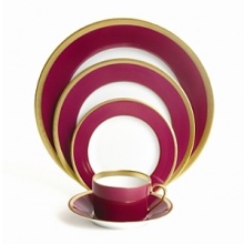 Haviland's Laque de Chine collection is both timeless and modern, perfect for traditional color-matching and radical chromatic combinations. Haviland's Laque de Chine collection is both timeless and modern, perfect for traditional color-matching and radical chromatic combinations.