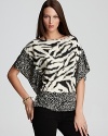 MICHAEL Michael Kors Petites' Printed Kimono Tunic