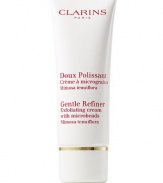 Eliminates dead cells with combination of exfoliating and refining microbeads. Exfoliating beads lift impurities; refining beads tighten pores and smooth skin texture. Allergy tested. 1.7 oz. 
