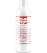 Deluxe Hand and Body Lotion with Aloe Vera and Oatmeal is a silky, lightweight preparation for hands and body that soaks in easily to leave skin soft and smooth. For normal skin types. 8.4 oz. 