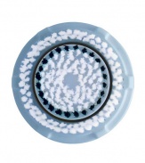 Ideal for ultra sensitive, delicate skin. Made from a non-porous, soft elastomeric material, it's resistant to bacteria and precision-designed to oscillate bi-directionally at a sonic frequency. Ideal for use on the body Clean weekly with soap and warm water