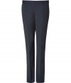 Bring some stylish pizzazz to your workweek look with these sophisticated pants from Hugo - Flat front, off-seam pockets, back welt pockets with buttons - Slim fit - Pair with a button-down and matching blazer