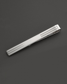 Dolan Bullock Sterling Silver Engraved Pattern Tie Bar Dolan Bullock Sterling Silver Engraved Pattern Tie Bar