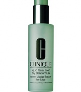 NEW. All the benefits of Clinique's famous dermatologist-developed facial soap in a new liquid formula. Cleanses without stripping protective lipids. Preps skin for the exfoliating action of Clarifying Lotion. Convenient pump dispenses just the right amount. 6.7 fl. oz. 