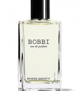 The same feminine scent you love with a sleek new look. We've updated the bottle of Bobbi's signature eau de parfum for an even more modern feel. Clean, fresh and pretty with the perfect blend of citrus, cucumber and cedar notes for a hint of femininity and sexiness. Made in USA. 1.7 oz. 