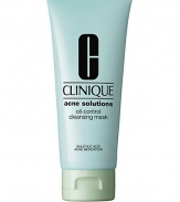 Soothing natural clay-based mask helps heal blemishes, prevent breakouts and keep skin shine-free. Medicated formula goes deep to clean and unclog pores, rid skin of excess oil. In just 5 minutes, skin looks clearer, smoother, less blemish-troubled. Gentle, non-drying formula won't irritate skin. Oil free. 3.4 oz. 