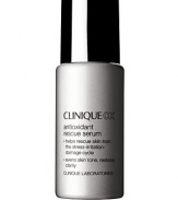 Shock absorber helps rescue skin from the stress-irritation-damage cycle before damage surfaces as a lacklustre, blotchy tone, increased reactivity, wrinkles. Patent-pending solution of bio-concentrated antioxidants and multivitamins immediately helps restore skin's natural clarity and even tone. Over time, helps skin seem less reactive, more comfortable. 