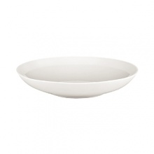 Accented with tonal contrast banding, this bowl is modern and sleek. Urban luxury at its most elemental. Accented with tonal contrast banding, this bowl is modern and sleek. Urban luxury at its most elemental.
