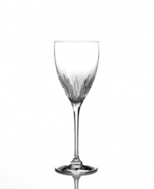 With flame-inspired cuts in dishwasher-safe crystal, the Lenox Firelight Signature wine glass accents formal settings with sheer brilliance. Qualifies for Rebate