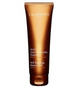 Named Best Self-Tanner in Allure magazine's Best of Beauty. Self Tanning Instant Gel. Achieve an even, golden, natural-looking tan for face and body without the harmful effects of the sun. Lightweight non-oily formula absorbs easily, providing effective results in just two hours while also helping to preserve skin's youthful appearance by promoting visibly more beautiful skin. Ideal for those who wish to maintain a year-round tanned appearance. 4.4 oz. Imported from France. 