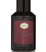 For all men looking for a warm, sensual fragrance. Warmed by the skin, our custom blend of sandalwood and pure essential oils becomes sweetly spicy, lightly herbaceous, with a woody undertone both calming and sensual. 3.5 oz. 