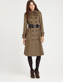 A plush shearling collar dresses up this classic wool/cashmere blend style.Dyed lambskin shearling collarEpaulettesDouble-breasted button frontButton patch pocketsSelf beltBelted cuffsBack button flapsFully linedAbout 42 from shoulder to hem80% wool/20% cashmereDry cleanImportedFur origin: PortugalModel shown is 5'10 (177cm) wearing US size 4. A plush shearling collar dresses up this classic wool/cashmere blend style.Dyed lambskin shearling collarEpaulettesDouble-breasted button frontButton patch pocketsSelf beltBelted cuffsBack button flapsFully linedAbout 42 from shoulder to hem80% wool/20% cashmereDry cleanImportedFur origin: PortugalModel shown is 5'10 (177cm) wearing US size 4.