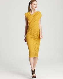 Donna Karan New York Dress - Twist Draped Donna Karan New York Dress - Twist Draped
