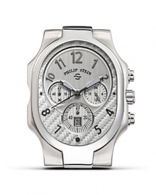 Philip Stein Large Classic Chronograph Watch Head, 49mm x 37mm Philip Stein Large Classic Chronograph Watch Head, 49mm x 37mm