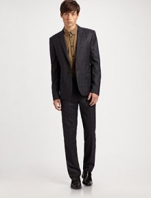 A wardrobe staple for all seasons, tailored in lightweight wool to pair with a blazer, sweater or crisp shirt. Flat frontSide slash, back welt pocketsInseam, about 34WoolDry cleanImported A wardrobe staple for all seasons, tailored in lightweight wool to pair with a blazer, sweater or crisp shirt. Flat frontSide slash, back welt pocketsInseam, about 34WoolDry cleanImported