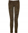 Elevate your cool printed staples with these ultra-skinny tie-dye jeans from True Religion - Classic five-pocket style, button fly, belt loops - Extra form-fitting - Style with chunky knit pullovers and edgy leather biker boots