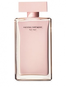 A fragrance of seduction and femininity. A warmer and enveloping way to wear Narciso Rodriguez on the skin. Musk is at the heart of For Her. The fragrant harmony of the musk expresses itself through three pulsations: pink floral, soft amber and voluptuous woods. It develops gently, rounding out the warm tones, dusted in a soft, velvety sensuality. A fragrance of seduction and femininity. A warmer and enveloping way to wear Narciso Rodriguez on the skin. Musk is at the heart of For Her. The fragrant harmony of the musk expresses itself through three pulsations: pink floral, soft amber and voluptuous woods. It develops gently, rounding out the warm tones, dusted in a soft, velvety sensuality.