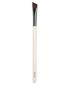 Ultra-flat, precisely angled brush delivers a clean line around the lashes. Made of non-animal taklon. Made in USA. Ultra-flat, precisely angled brush delivers a clean line around the lashes. Made of non-animal taklon. Made in USA.