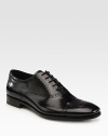 Classic lace-up front sets the tone for this timeless style of finr Italian leather.Leather upperLeather soleMade in Italy