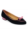 More playful than your average flats. Isaac Mizrahi New York's Deborah flats are dressy without being stuffy.