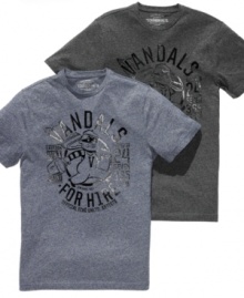 Break out. This T shirt from Ecko Unltd is ready to get into some trouble. Break out. This T shirt from Ecko Unltd is ready to get into some trouble.