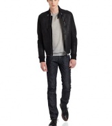 THE LOOKDistressed lambskinStand collar with adjustable strap and pin closureZip-front styleFour front zip pocketsLong sleeves with rib-knit cuffsRib-knit hemTHE FITAbout 26 from shoulder to hemTHE MATERIALShearlingSilk liningCARE & ORIGINDry clean by leather specialistMade in ItalyFur origin: Spain and France