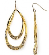 Set a striking style standard with these delicate gleaming drop earrings from Alexis Bittar. Shapely with a hint of sparkle, this pair defines a day-to-night look.
