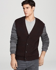 Edun Contrast Sleeve Cardigan Edun Contrast Sleeve Cardigan