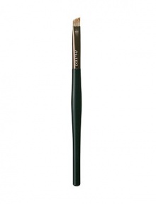 This firm natural brush has an angled end designed for lining and gradation, both on eyebrows and along the lashline.Call Saks Fifth Avenue New York, (212) 753-4000 x2154, or Beverly Hills, (310) 275-4211 x5492, for a complimentary Beauty Consultation. ASK SHISEIDOFAQ This firm natural brush has an angled end designed for lining and gradation, both on eyebrows and along the lashline.Call Saks Fifth Avenue New York, (212) 753-4000 x2154, or Beverly Hills, (310) 275-4211 x5492, for a complimentary Beauty Consultation. ASK SHISEIDOFAQ