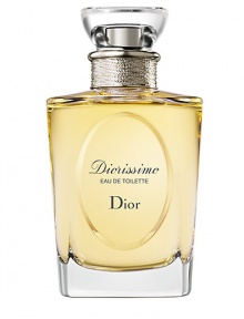 EXCLUSIVELY AT SAKS FIFTH AVENUE. Introduced in 1956, the Diorissimo fragrance is heavily based on lily of the valley, Christian Dior's lucky flower, as well as notes of yiang-yiang, amaryllis, boronia and jasmine. Timeless, truly feminine. Made in France. EXCLUSIVELY AT SAKS FIFTH AVENUE. Introduced in 1956, the Diorissimo fragrance is heavily based on lily of the valley, Christian Dior's lucky flower, as well as notes of yiang-yiang, amaryllis, boronia and jasmine. Timeless, truly feminine. Made in France.