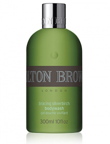 Give your senses a blast of bracing energy with this deeply cleansing body wash. Infused with extracts from the bark and leaves of the silverbirch tree, it will instantly enliven and cleanse while treating the skin to a seriously conditioning workout. 10 oz. Give your senses a blast of bracing energy with this deeply cleansing body wash. Infused with extracts from the bark and leaves of the silverbirch tree, it will instantly enliven and cleanse while treating the skin to a seriously conditioning workout. 10 oz.