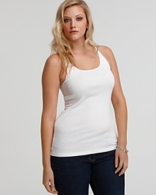 Never be without the basics in this simple Eileen Fisher tank. Perfect for layering or keeping it casual on a warm weekend.