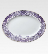 Inspired by the distinguished style of the French Royal Court of Louis XIV, this porcelain collection features the kind of elegance that could only come from the House of Versace. From the Le Grand Divertissement CollectionPorcelain15¾ wideHand washMade in Germany