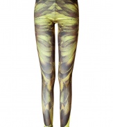 With a characteristic graphic print and vivid coloring, McQ Alexander McQueens wing leggings lend a fashion-forward edge to your cool layered looks - Elasticized waistband - Wear with oversized tops and sleek ankle boots