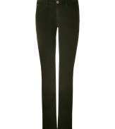 A great alternative to blue jeans, Theyskens Theorys straight leg cords are a versatile choice packed with wearing possibilities - Classic five-pocket style, zip fly, button closure, belt loops - Slim fit, straight leg - Wear with oversized knits and flats, or dress down with sporty coats and sneakers
