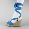 Bamboo Lexi Leg Wrap Wedge