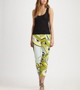 This impeccably tailored style is patterned with a colorful, kinetic signature print.Self waistbandFlat frontCropped legConcealed side zipInseam, about 2698% cotton/2% elastaneDry cleanMade in ItalyModel shown is 5'9½ (176cm) wearing US size 4. 