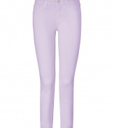 Inject spring-ready chic to your look with these versatile capris from J Brand - Five-pocket styling, belt loops, slim fit, skinny leg, cropped silhouette - Wear with a sheer blouse, a boyfriend blazer, and platform pumps or ballet flats