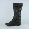 Carrini Havyn 4 Buckle Wedge Boot